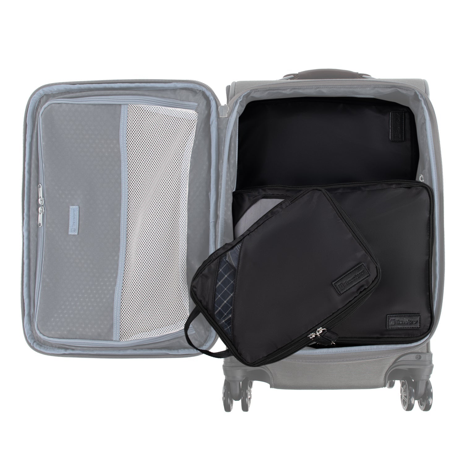 Ensemble de 3 cubes d'emballage extensibles/compressibles Travelpro® Essentials™ (M/L/XL)
