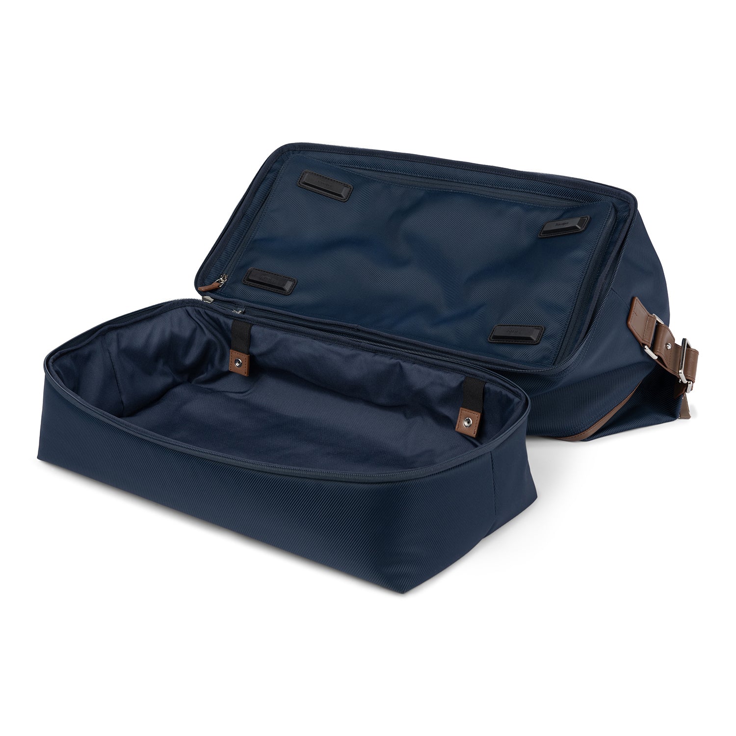 Travelpro® x Travel + Leisure Ensemble de bagages de taille moyenne avec valise d'enregistrement et sac de week-end à fond rabattable