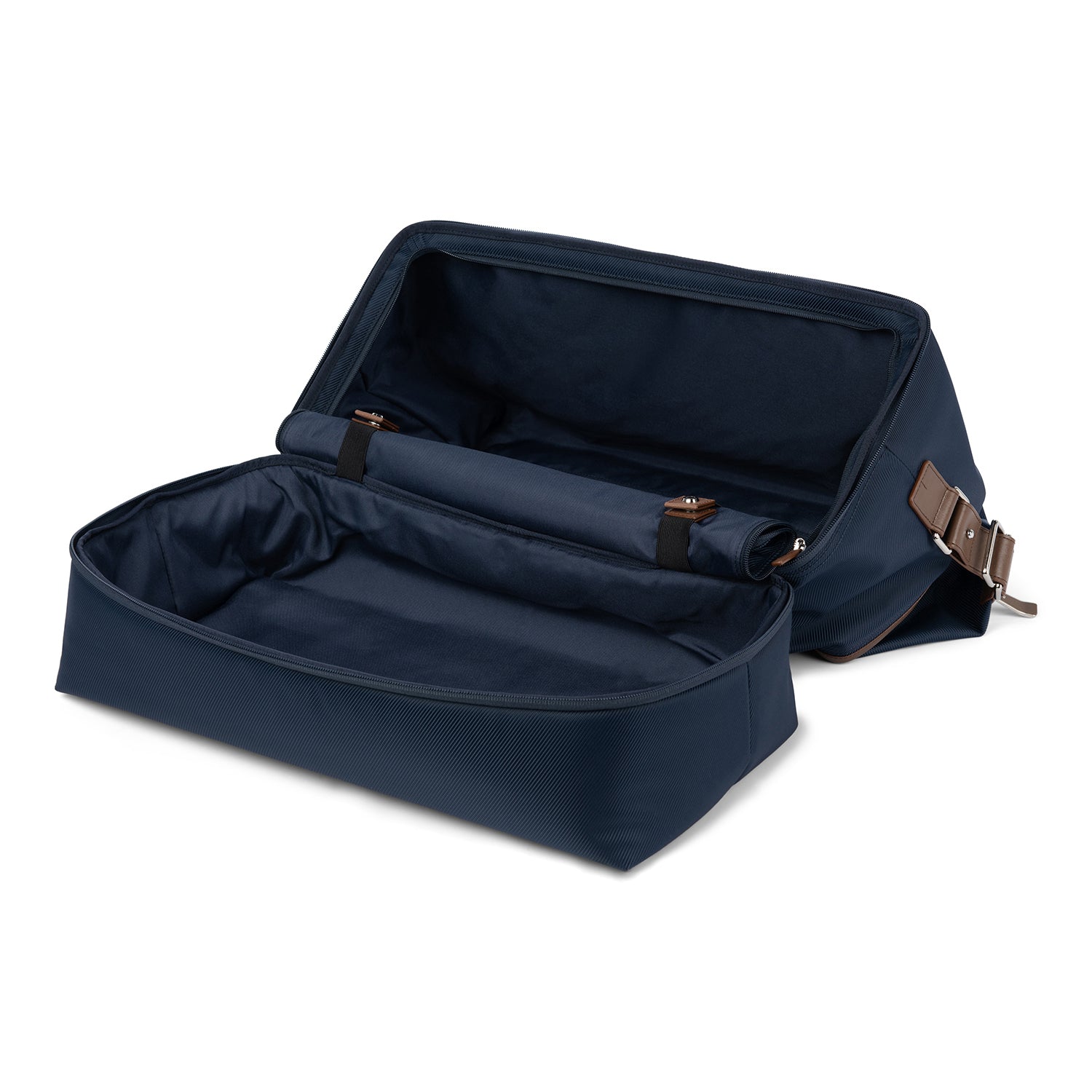 Travelpro® x Travel + Leisure Ensemble de bagages de taille moyenne avec valise d'enregistrement et sac de week-end à fond rabattable
