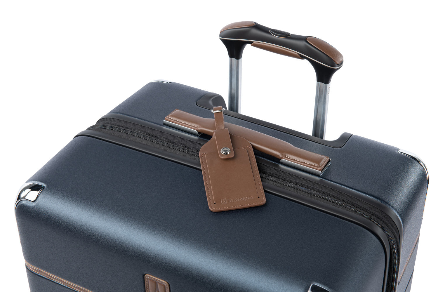 Travelpro® x Travel + Leisure Ensemble de bagages de taille moyenne avec valise d'enregistrement et sac de week-end à fond rabattable