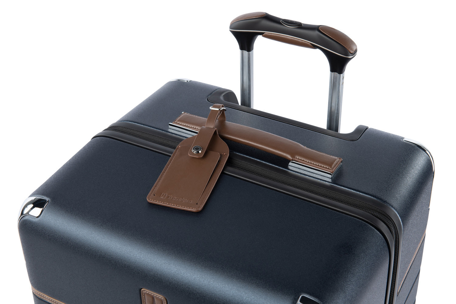 Travelpro® x Travel + Leisure Large Check-in Spinner and Drop-Bottom Weekender Bag Luggage Set