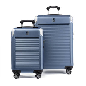 Ensemble de bagages à main rigides compacts Platinum® Elite / bagage d'enregistrement moyen